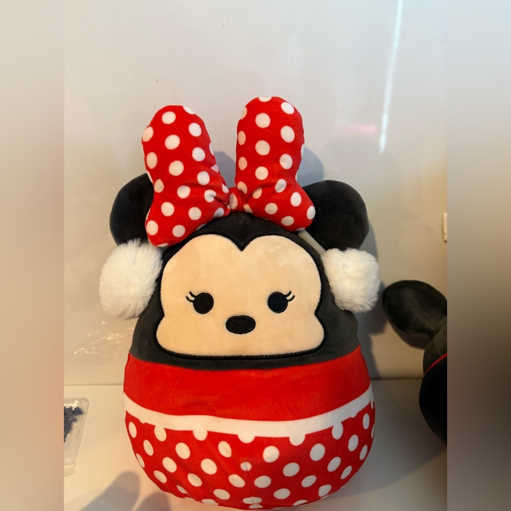 Squishmallows Red and Black Stuffed Animal